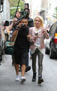 Taryn Manning Films an Upcoming Untitled Project in New York City 08/31/2016-5