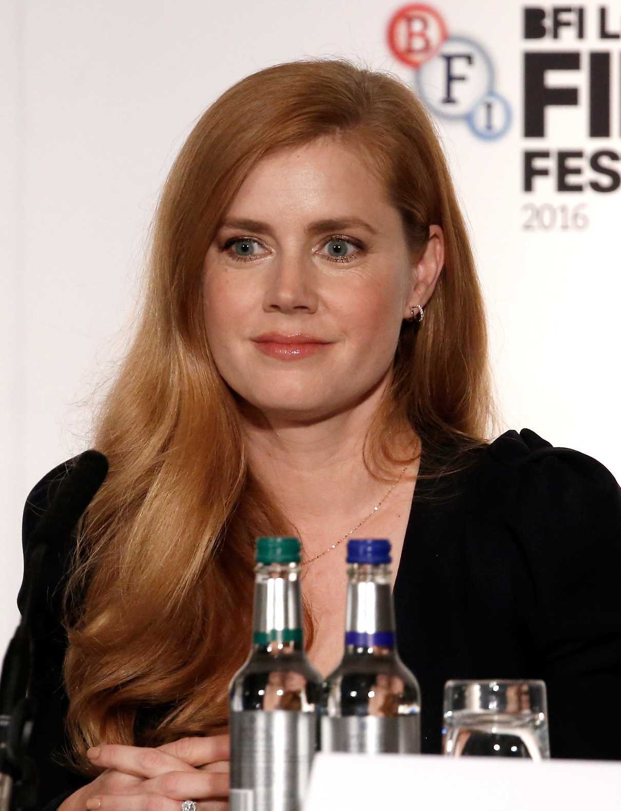 Amy Adams at the Arrival Press Conference During London Film Festival 10/11/2016-2