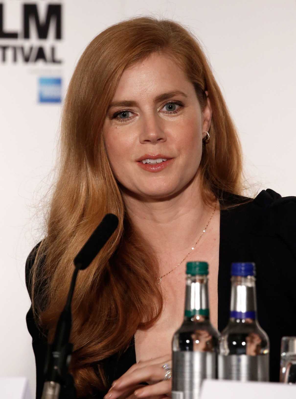 Amy Adams at the Arrival Press Conference During London Film Festival 10/11/2016-3