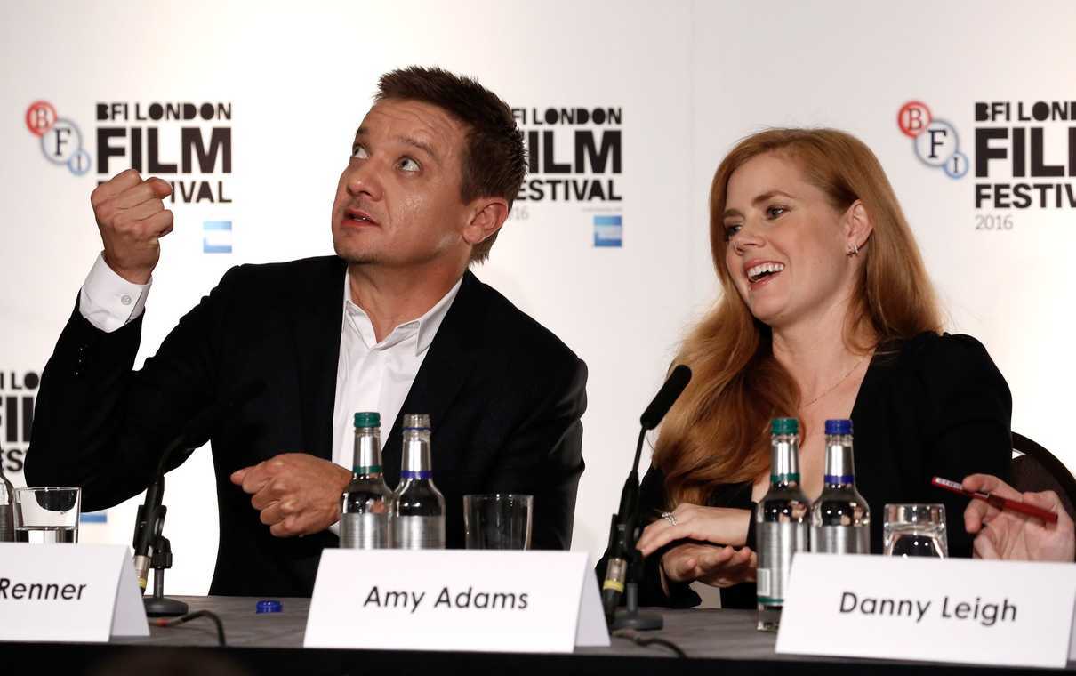 Amy Adams at the Arrival Press Conference During London Film Festival 10/11/2016-5