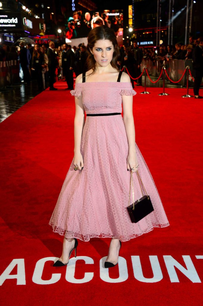 Anna Kendrick at The Accountant UK Premiere in London 10/17/2016-1