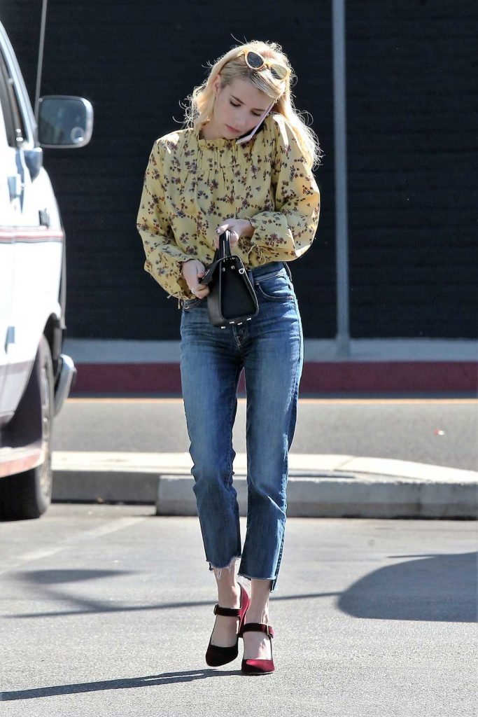 Emma Roberts Was Seen Out in West Hollywood 10/19/2016-1