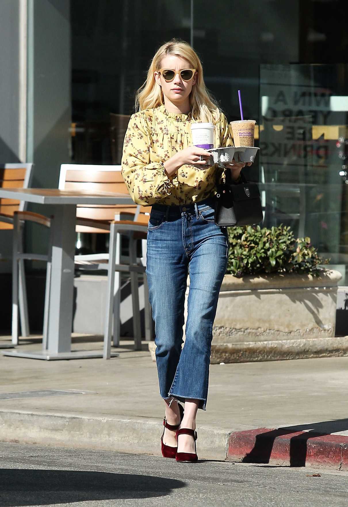 Emma Roberts Was Seen Out in West Hollywood 10/19/2016-3