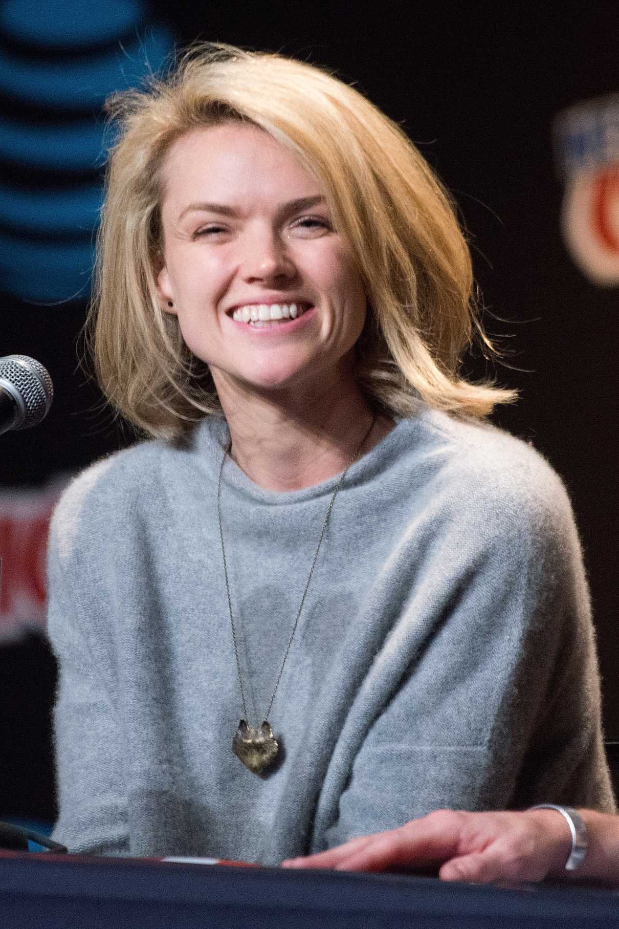 Erin Richards at the Gotham Panel During 2016 New York Comic Con 10/08/2016-2