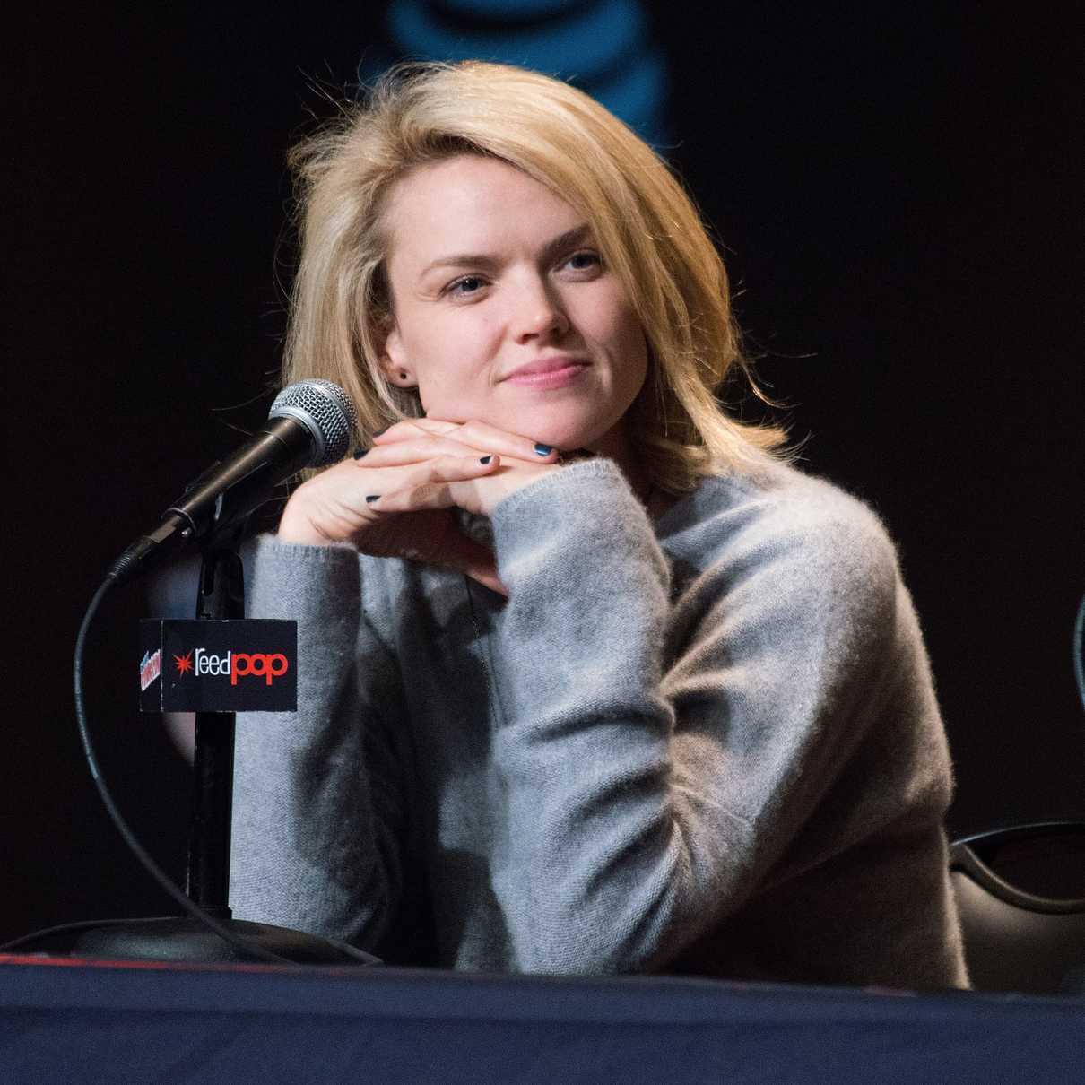 Erin Richards at the Gotham Panel During 2016 New York Comic Con 10/08/2016-3