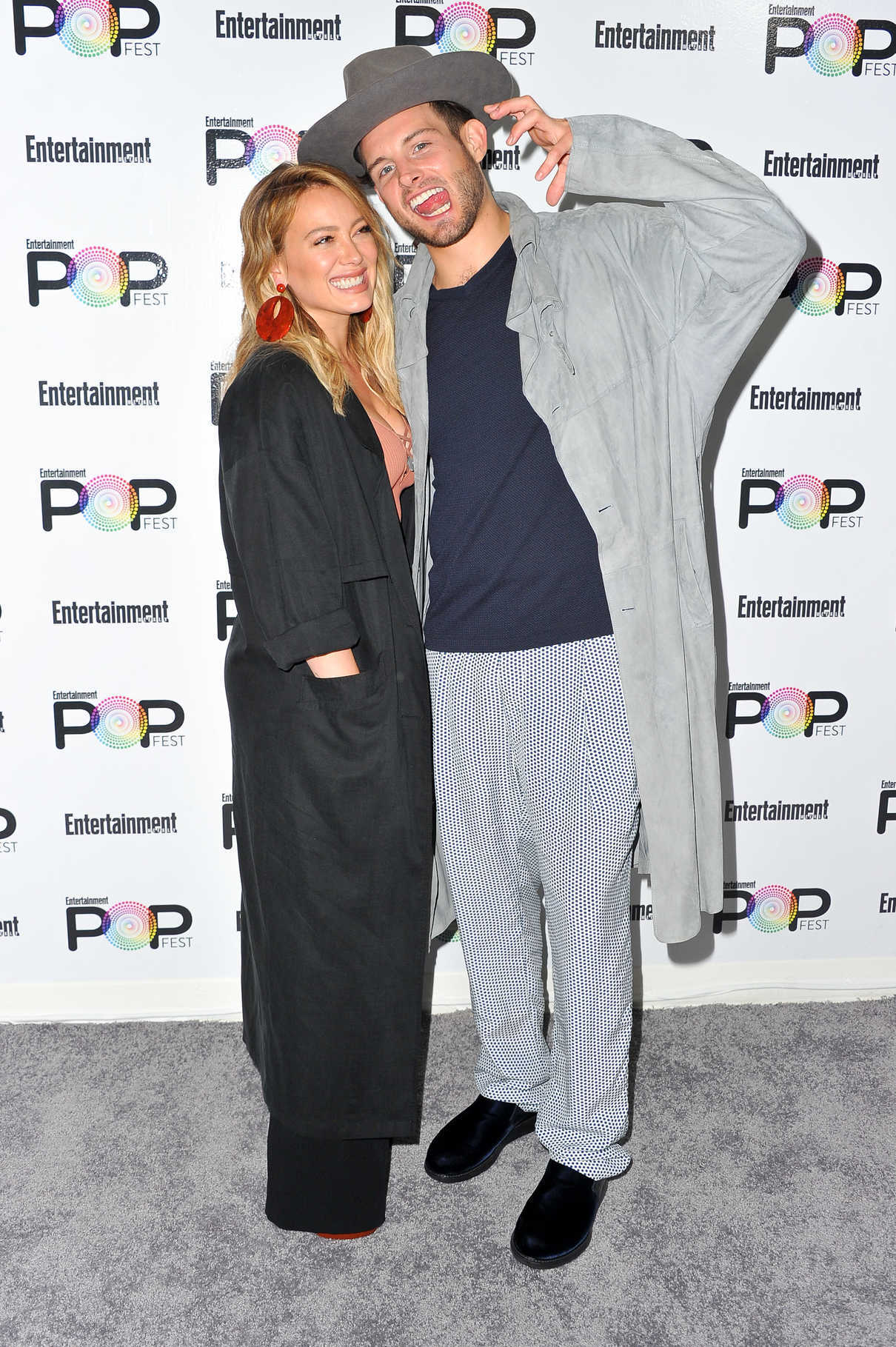 Hilary Duff at Entertainment Weekly's PopFest in Los Angeles 10/30/2016-3