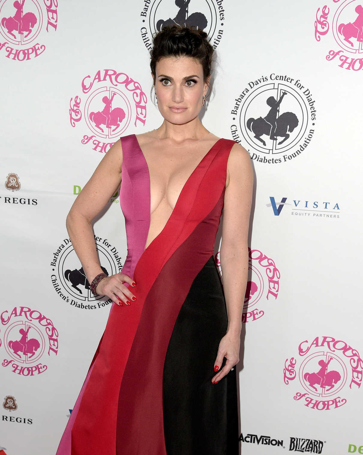 Idina Menzel at the Hope Ball in Beverly Hills 10/08/2016-3