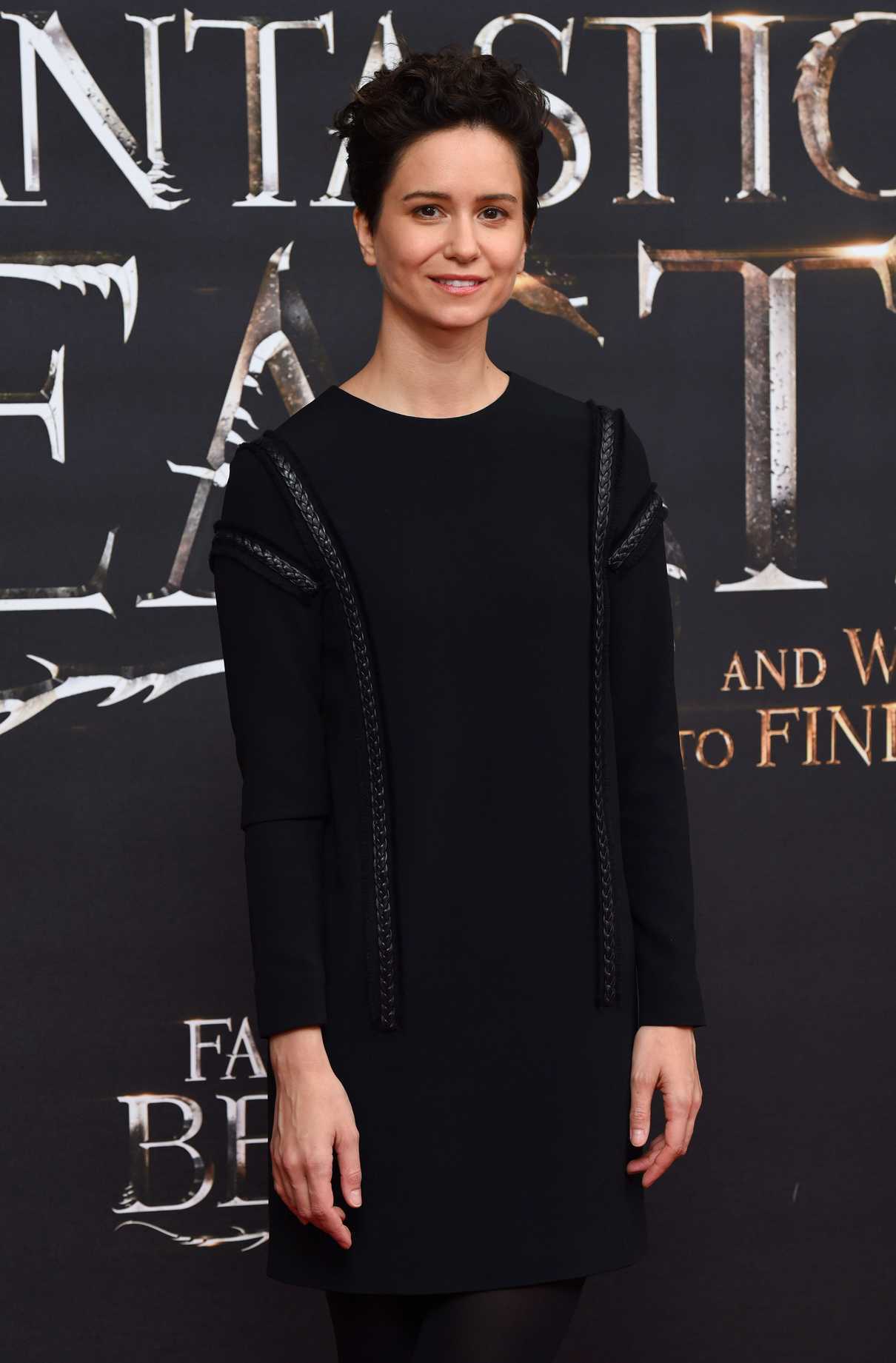 Katherine Waterston at the Fantastic Beasts and Where to Find Them Photocall During the London Film Festival 10/13/2016-3