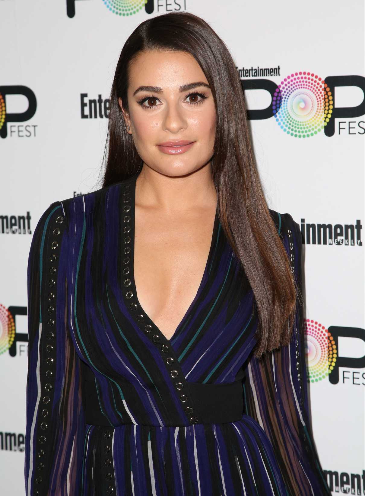 Lea Michele at Entertainment Weekly's PopFest in Los Angeles 10/30/2016-2