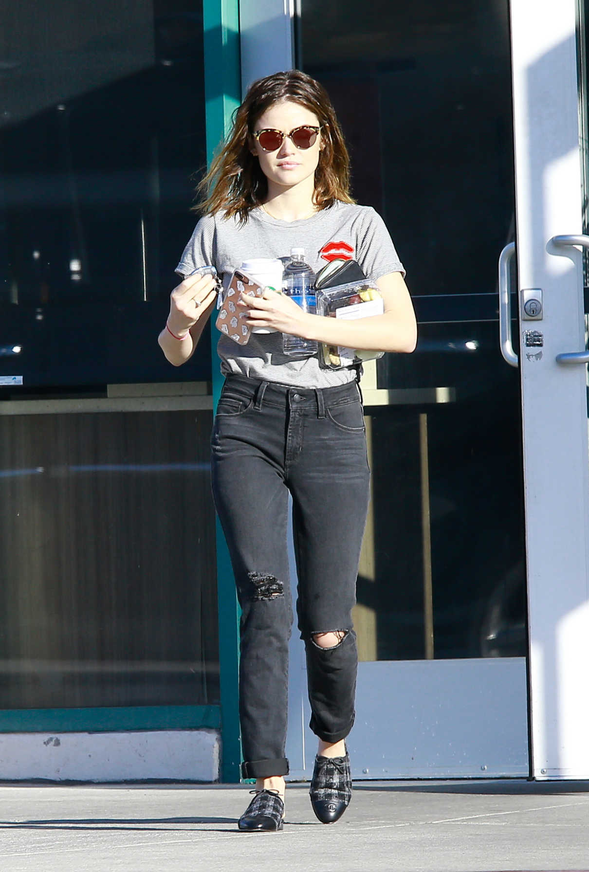 Lucy Hale Leaves a Wellness Center in Los Angeles 10/22/2016-4