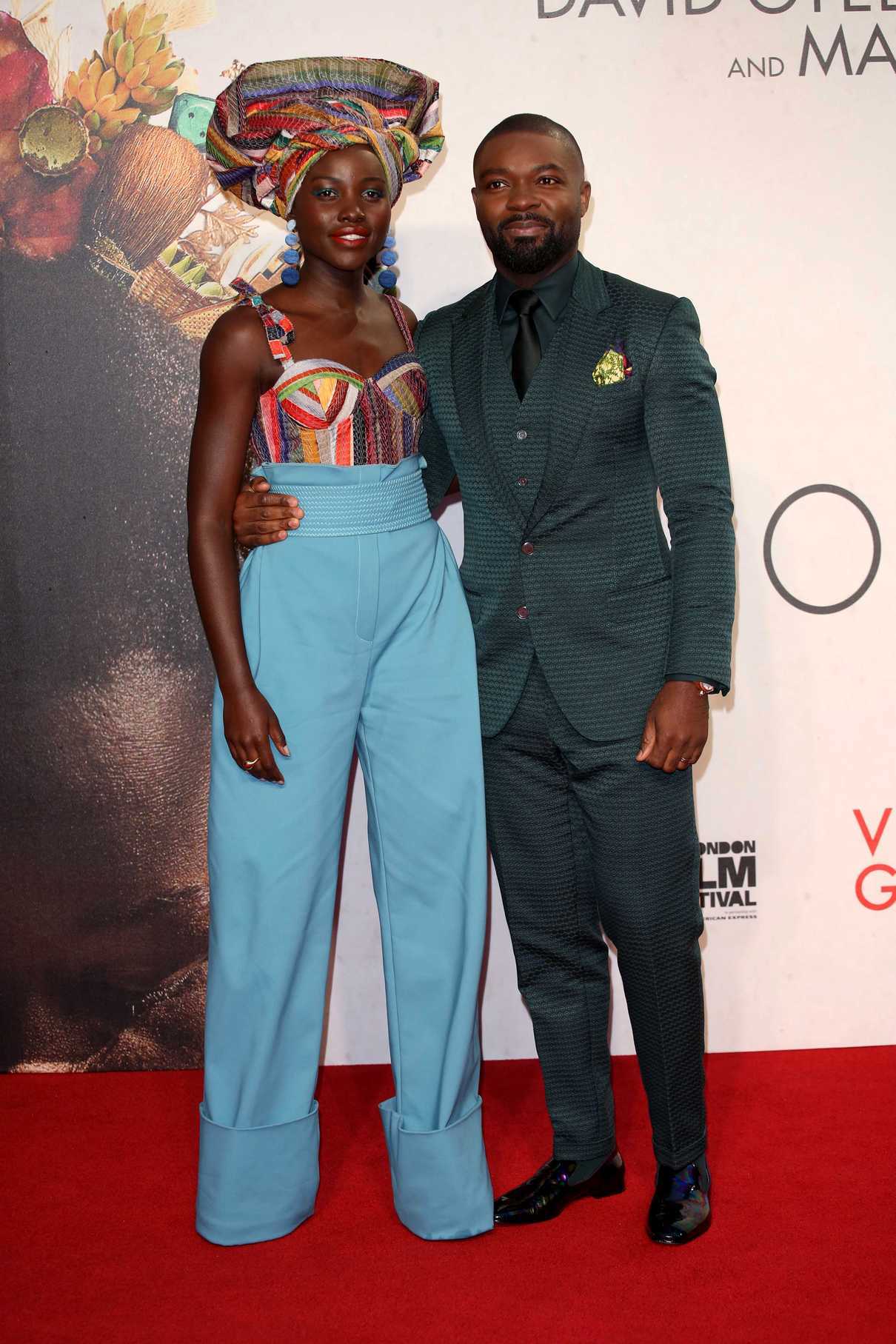 Lupita Nyong'o at the Queen of Katwe Premiere During the London Film Festival 10/09/2016-2