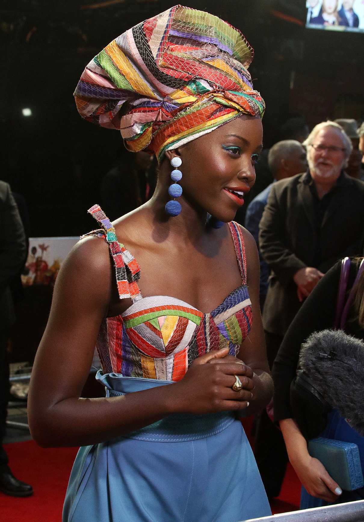 Lupita Nyong'o at the Queen of Katwe Premiere During the London Film Festival 10/09/2016-5