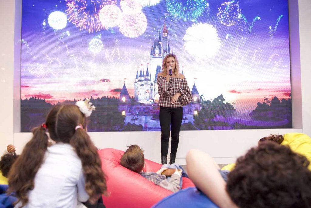 Olivia Holt Celebrates the Upcoming Launch of the Disney Magical World 2 Game at Nintendo in New York 10/01/2016-2