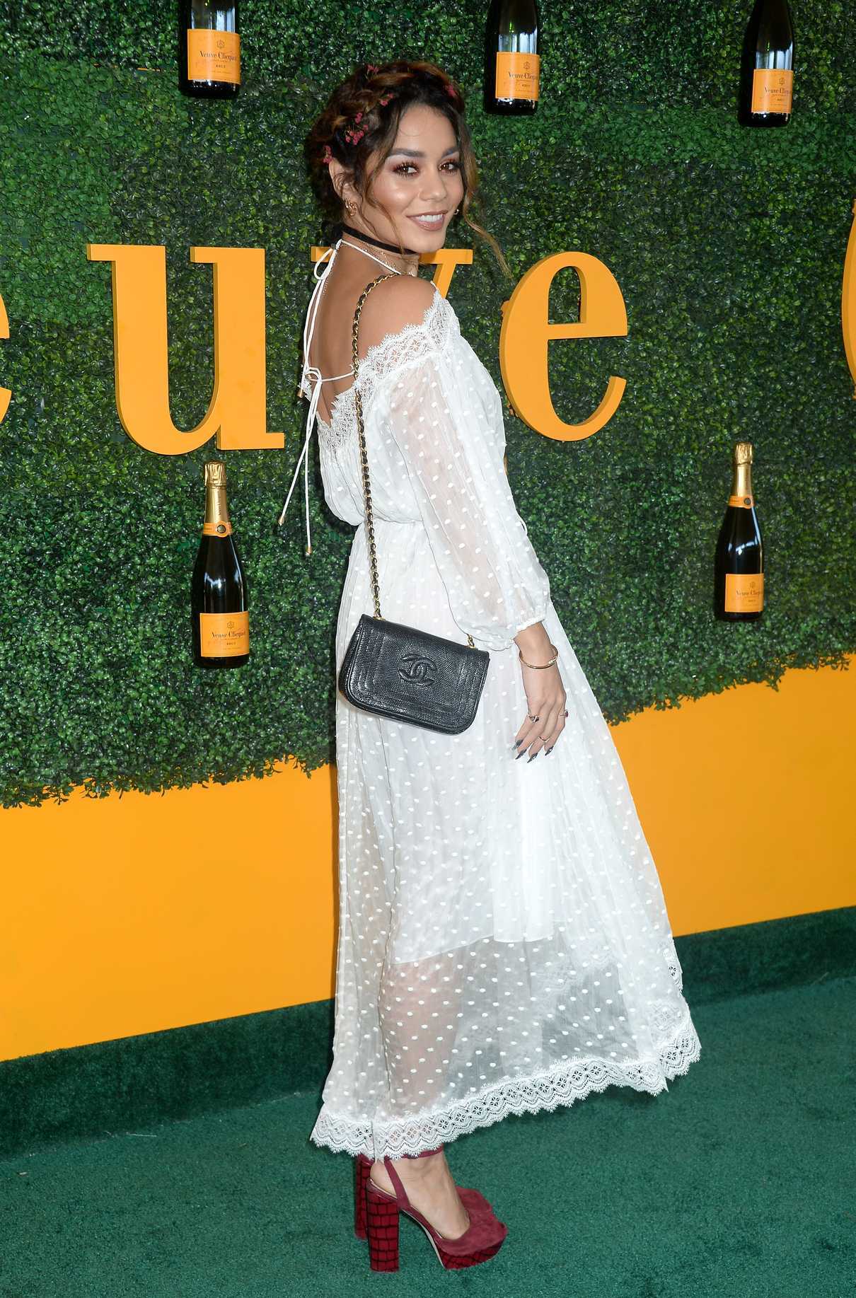 Vanessa Hudgens at the 7th Annual Veuve Clicquot Polo Classic in Pacific Palisades 10/15/2016-3