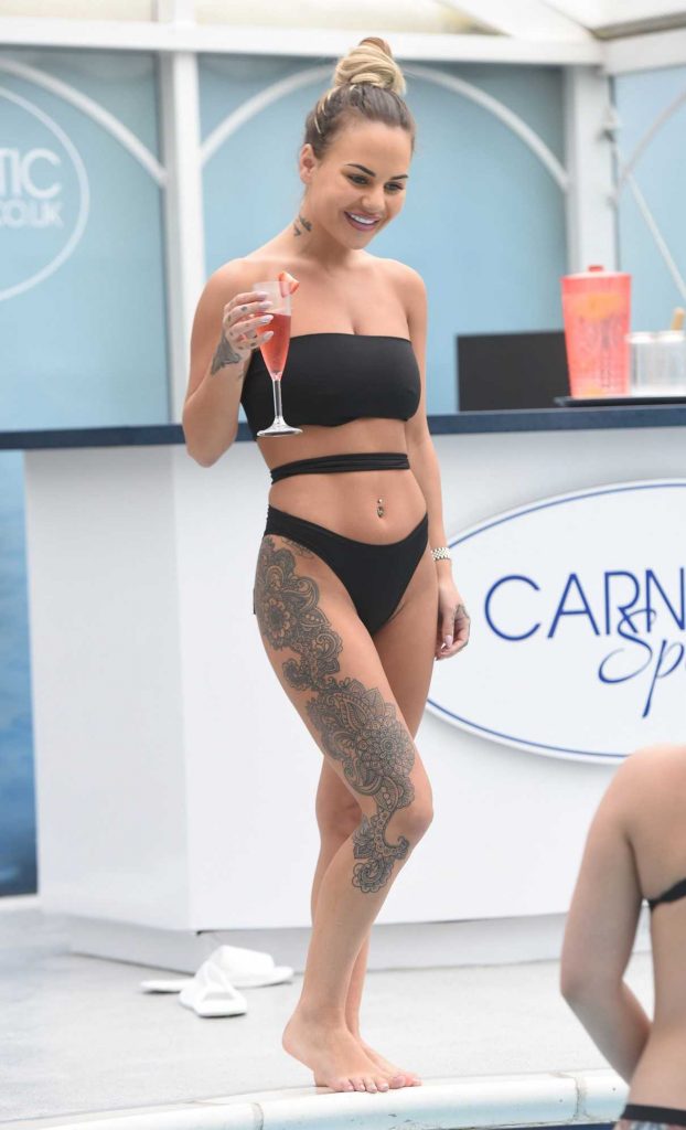 Chantelle Connelly in Bikini at a Spa in Liverpool 11/22/2016-1