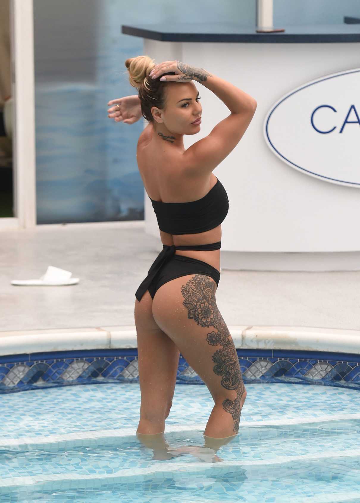 Chantelle Connelly in Bikini at a Spa in Liverpool 11/22/2016-4