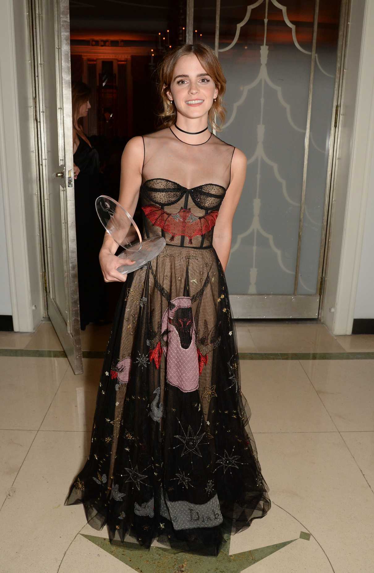 Emma Watson at the Harper's Bazaar Women of the Year Awards in London 10/31/2016-6