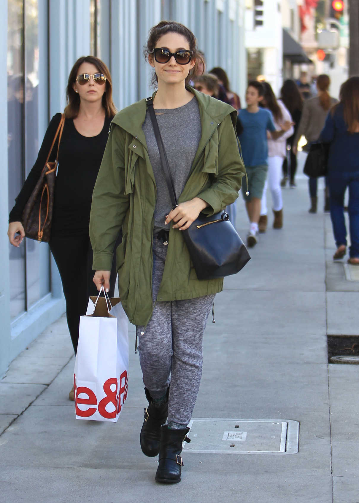 Emmy Rossum Goes Shopping at Crate and Barrel in Beverly Hills 11/22/2016-4