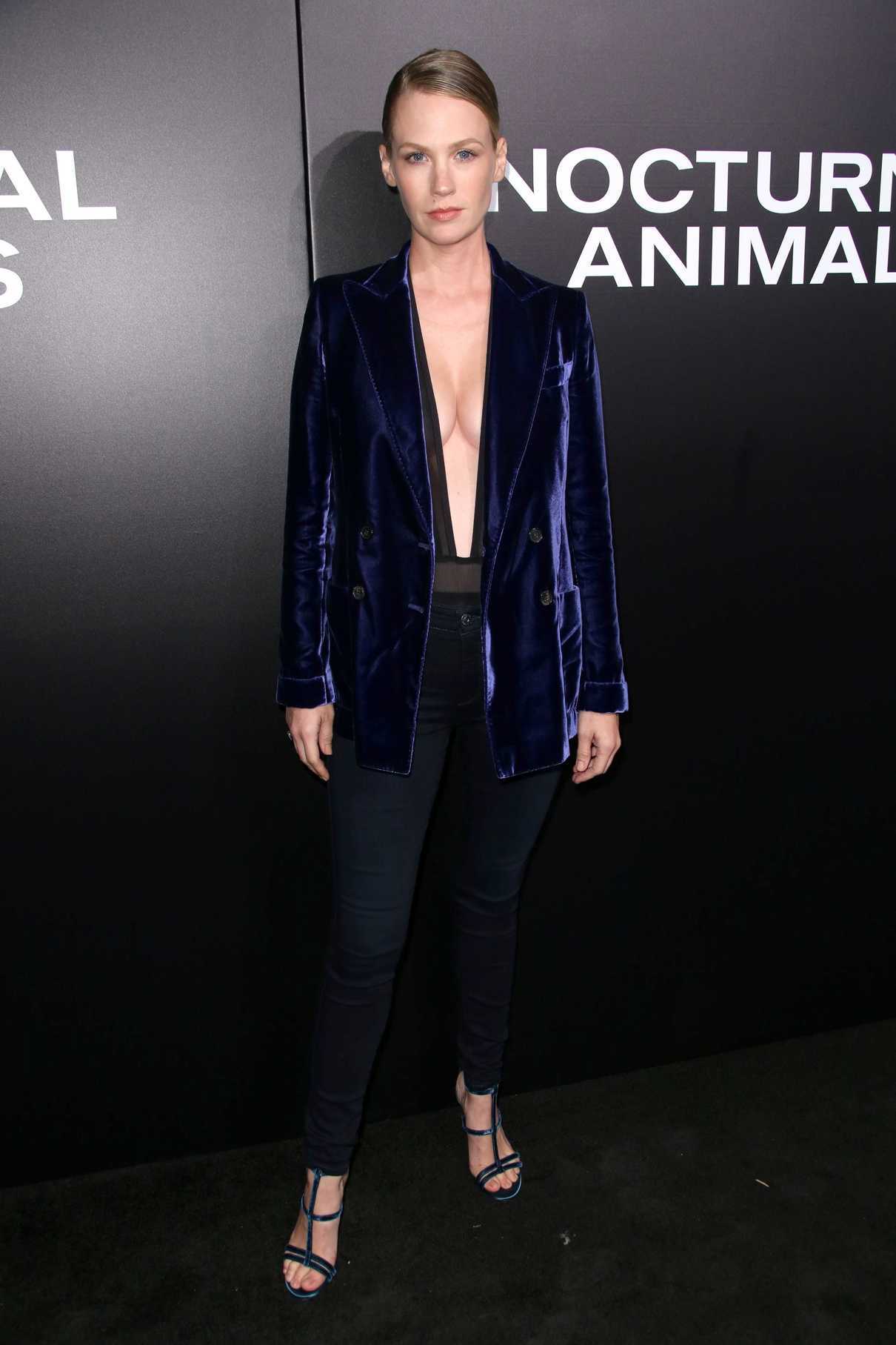 January Jones at the Nocturnal Animals Screening at Hammer Museum in Westwood 11/11/2016-2