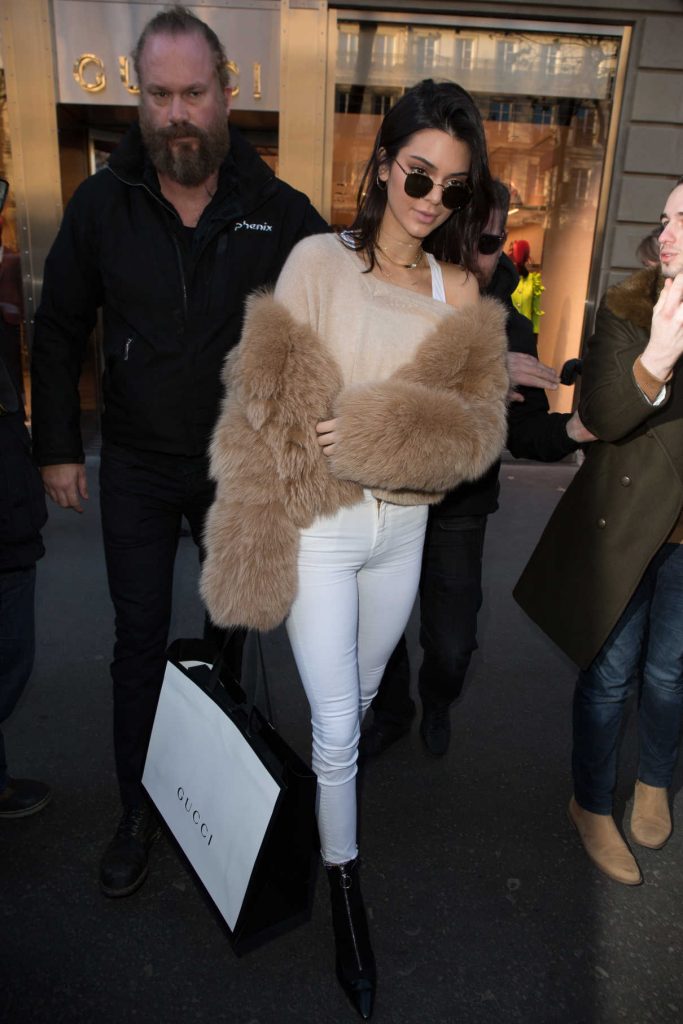 Kendall Jenner Goes Shopping in Paris 11/28/2016-1