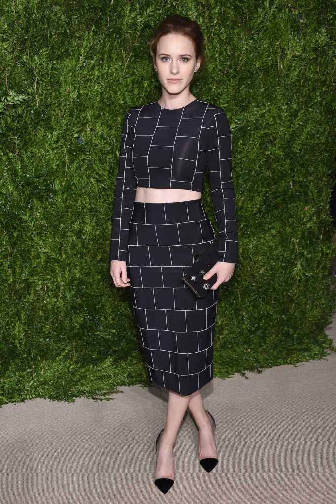 Rachel Brosnahan at the 13th Annual CFDA/Vogue Fashion Fund Awards in New York City 11/07/2016-1