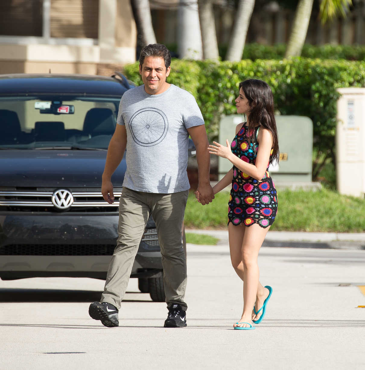 Camila Cabello Strolls With Her Father in Miami 12/21/2016-4