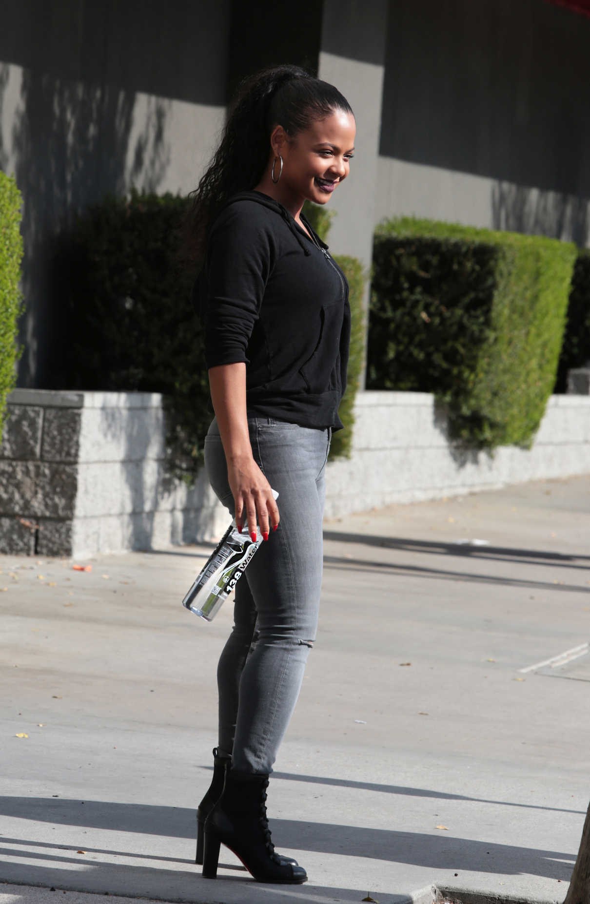 Christina Milian Was Seen Out in Los Angeles 12/01/2016-2