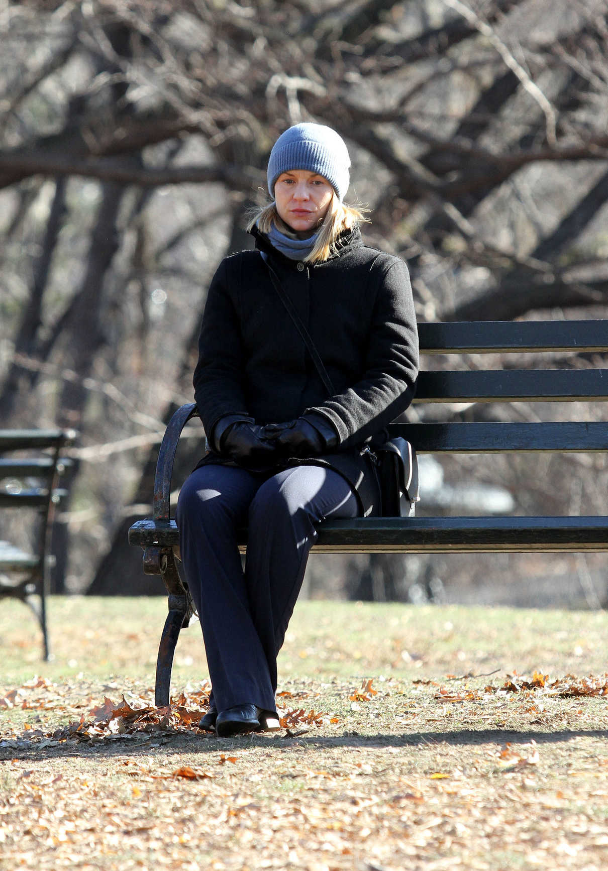 Claire Danes on the Set of Homeland in New York City 12/20/2016-4