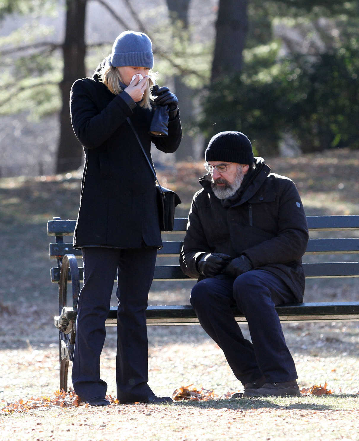 Claire Danes on the Set of Homeland in New York City 12/20/2016-5