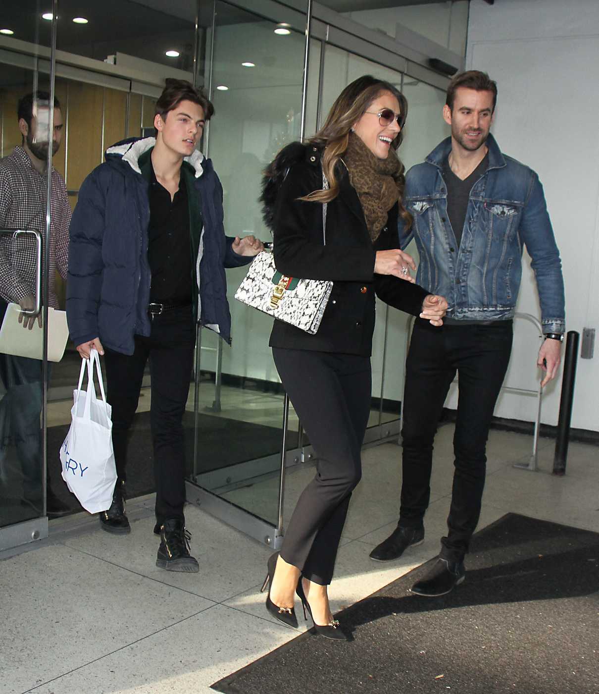 Elizabeth Hurley Was Seen Out in New York 12/01/2016-2