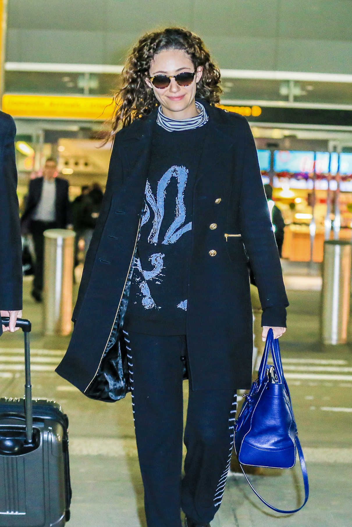 Emmy Rossum Was Seen at JFK Airport in New York City 12/03/2016-3