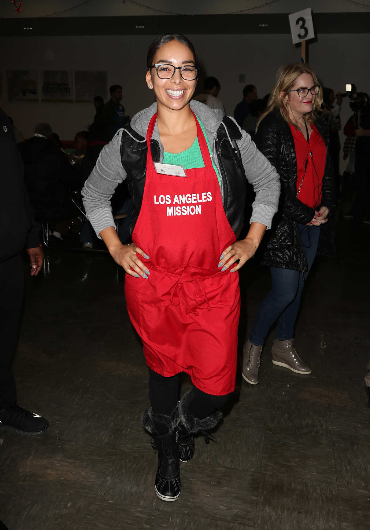 Gloria Govan at Los Angeles Mission Christmas Celebration 12/23/2016-2