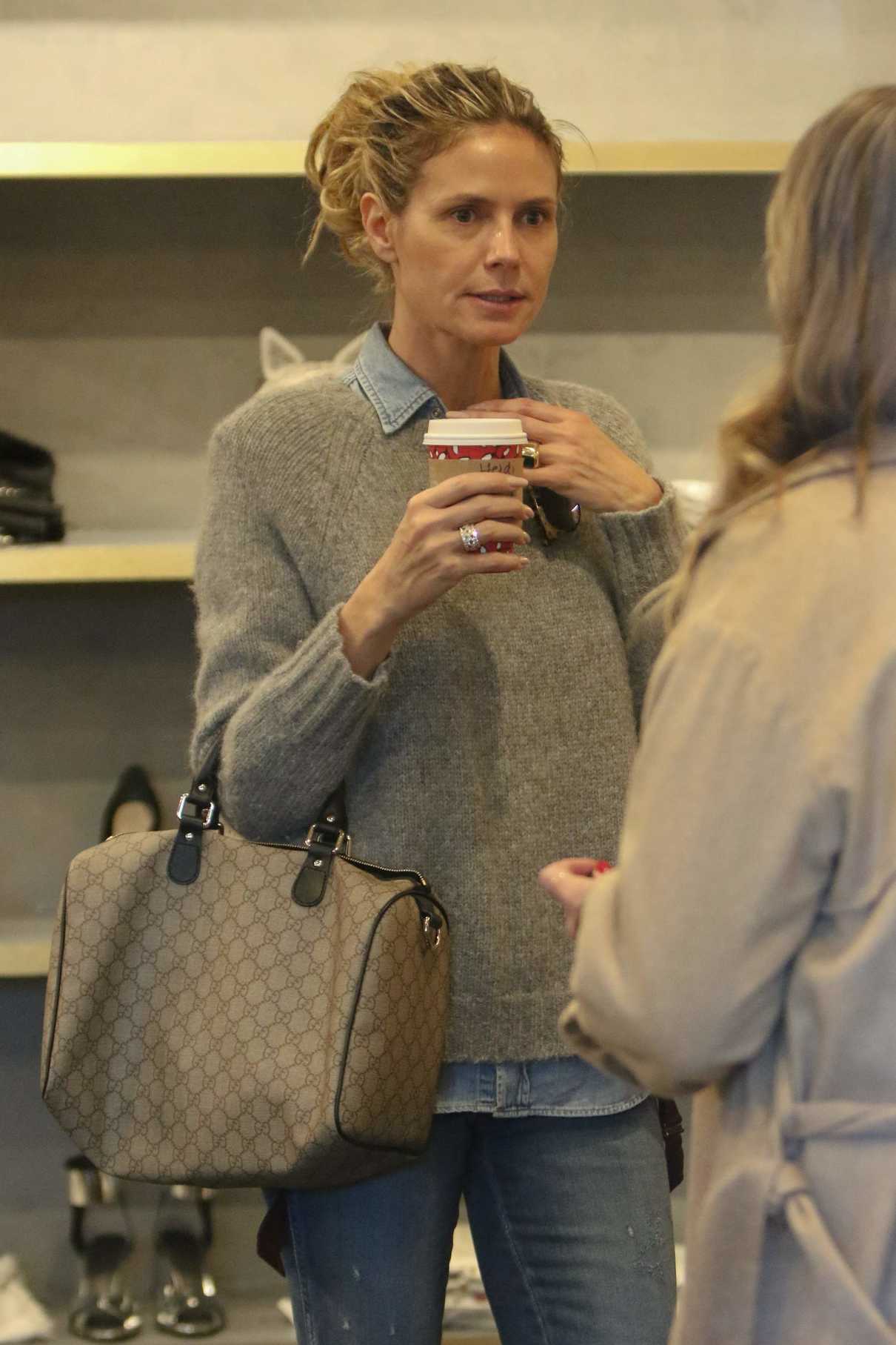 Heidi Klum Goes Shopping in Los Angeles 12/18/2016-3