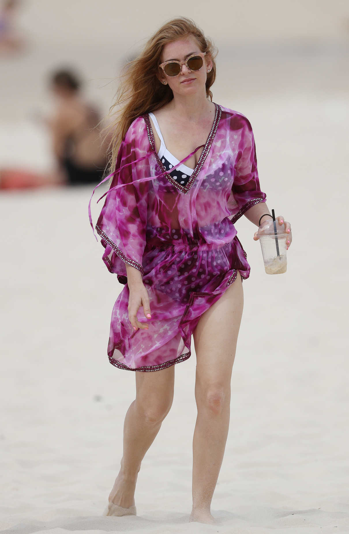 Isla Fisher at Bondi Beach in Australia 12/14/2016-3