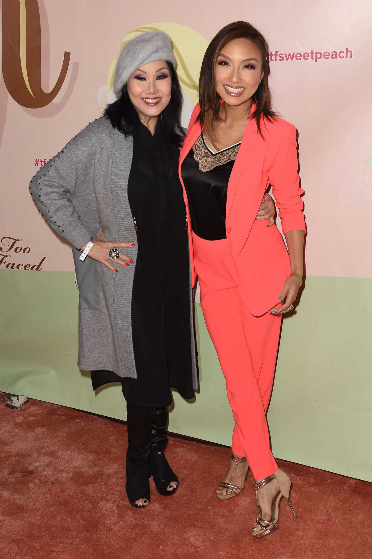 Jeannie Mai at the Too Faced's Sweet Peach Launch Party in West Hollywood 12/01/2016-3