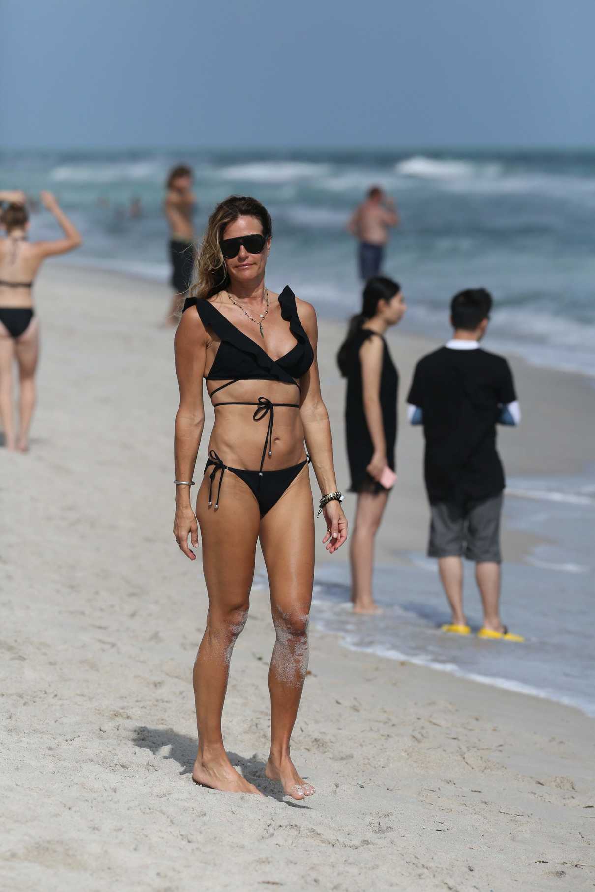 Kelly Bensimon in Bikini at the Beach in Miami 12/26/2016-4
