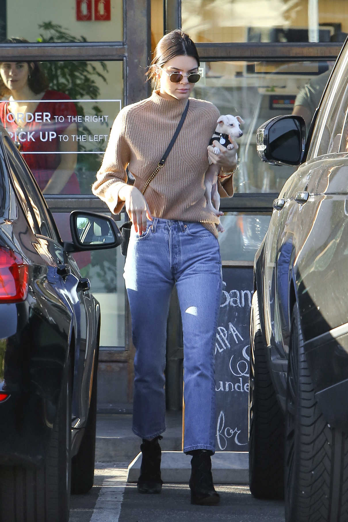 Kendall Jenner Arrives at Sweetgreen in West Hollywood 12/28/2016-3