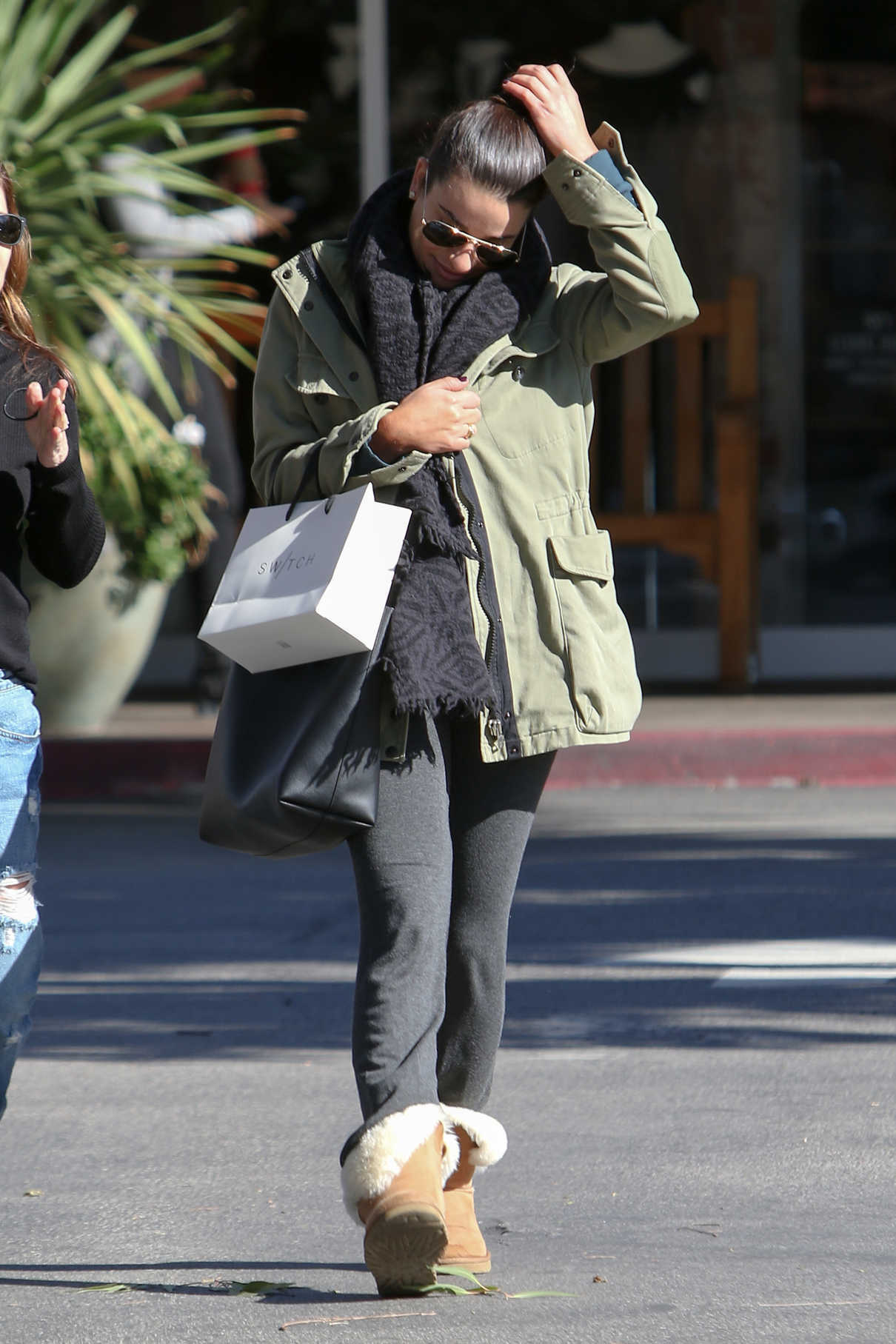 Lea Michele Goes Shopping in Bel-Air 12/02/2016-3