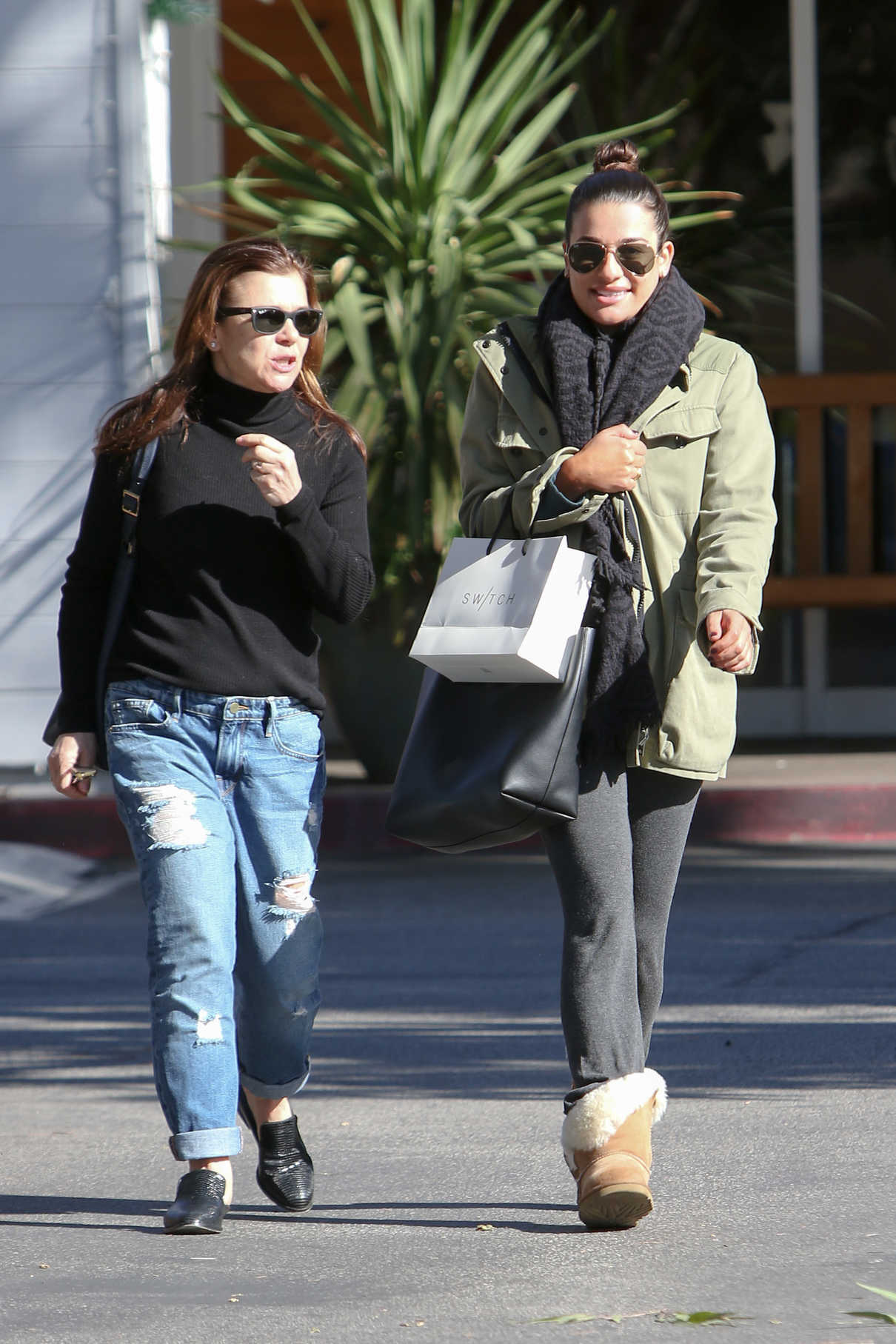 Lea Michele Goes Shopping in Bel-Air 12/02/2016-4