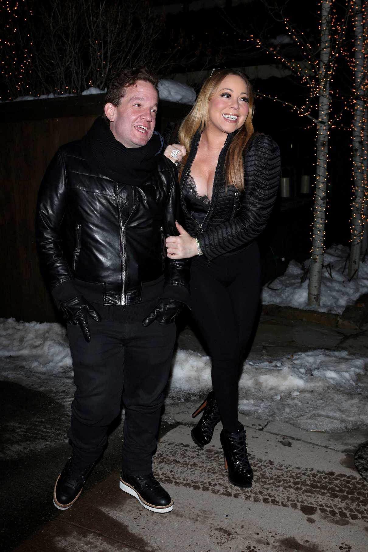 Mariah Carey Out for Dinner in Aspen 12/23/2016-4