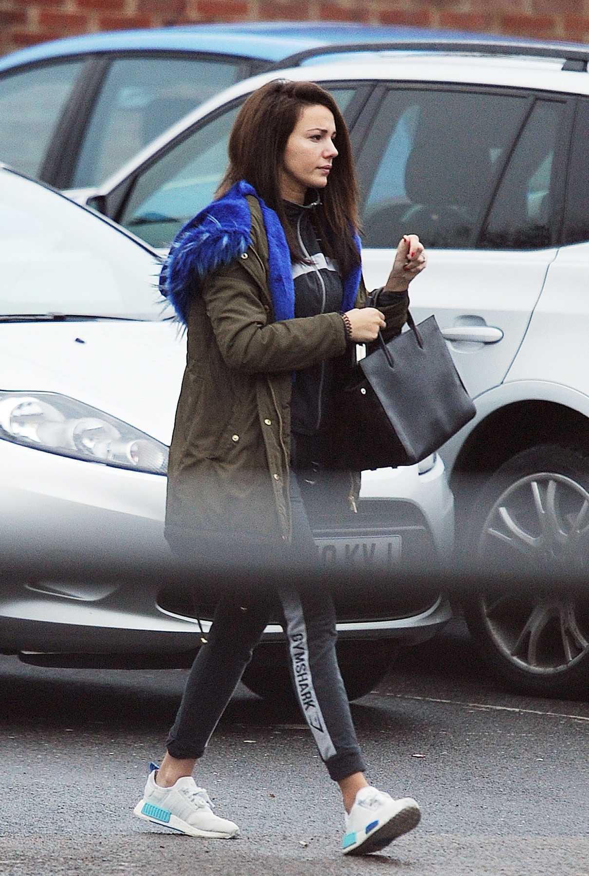 Michelle Keegan Visits Dr MediSpa Cosmectic Clinic in Loughton, Essex 12/13/2016-2