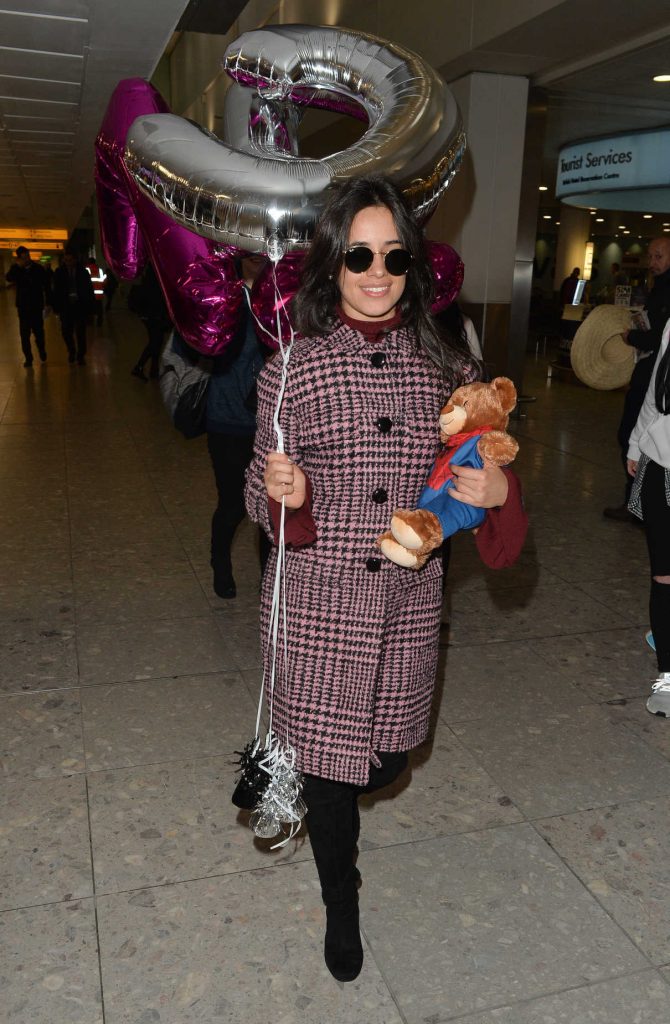 Camila Cabello Arrives at Heathrow Airport in London 01/30/2017-1