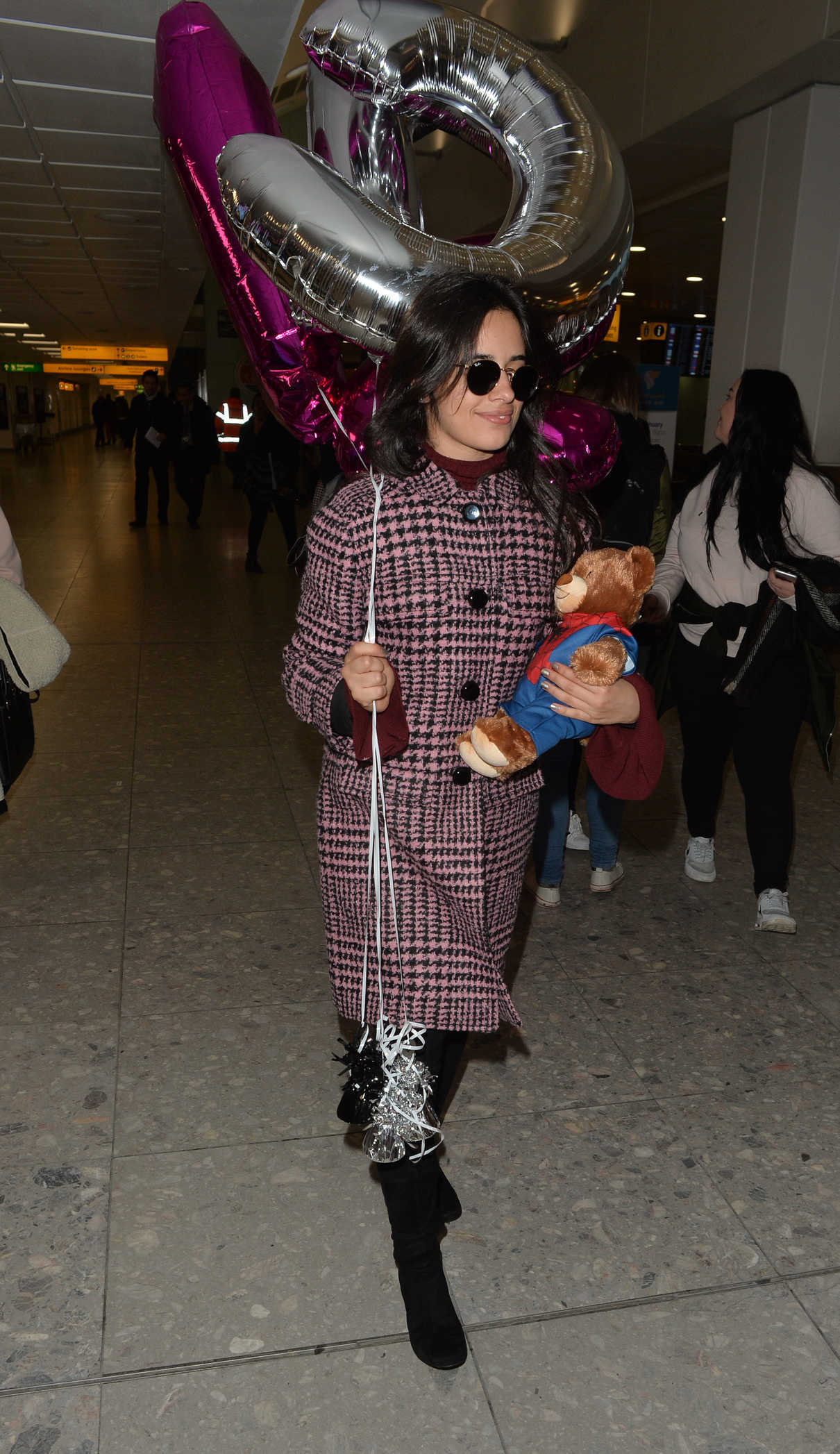 Camila Cabello Arrives at Heathrow Airport in London 01/30/2017-2