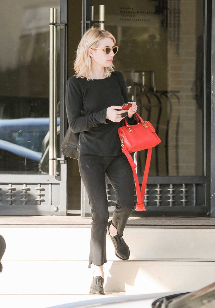 Emma Roberts Goes Shopping at Barneys New York in Beverly Hills 01/06