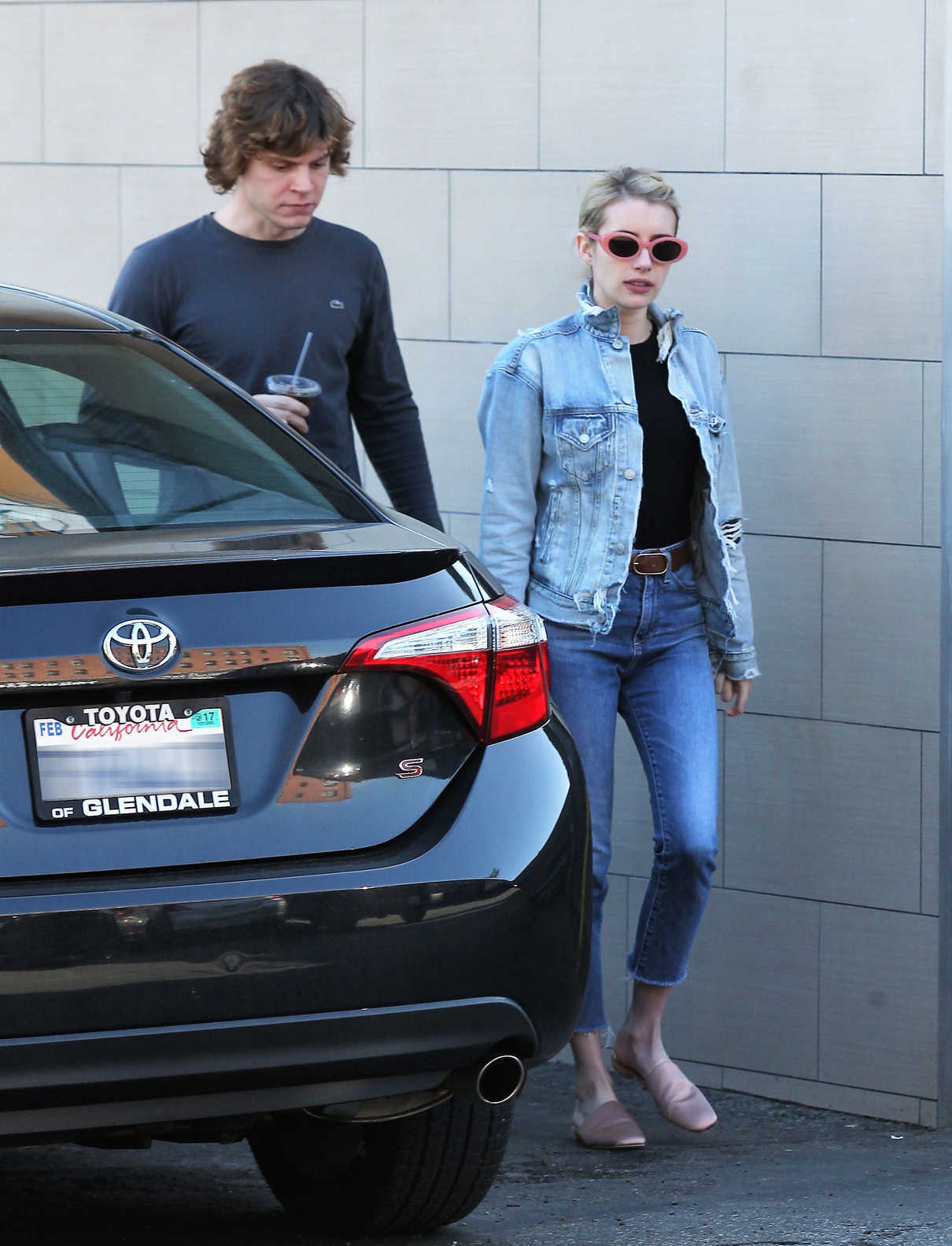 Emma Roberts Out for Lunch With Evan Peters in Los Feliz 01/26/2017-4