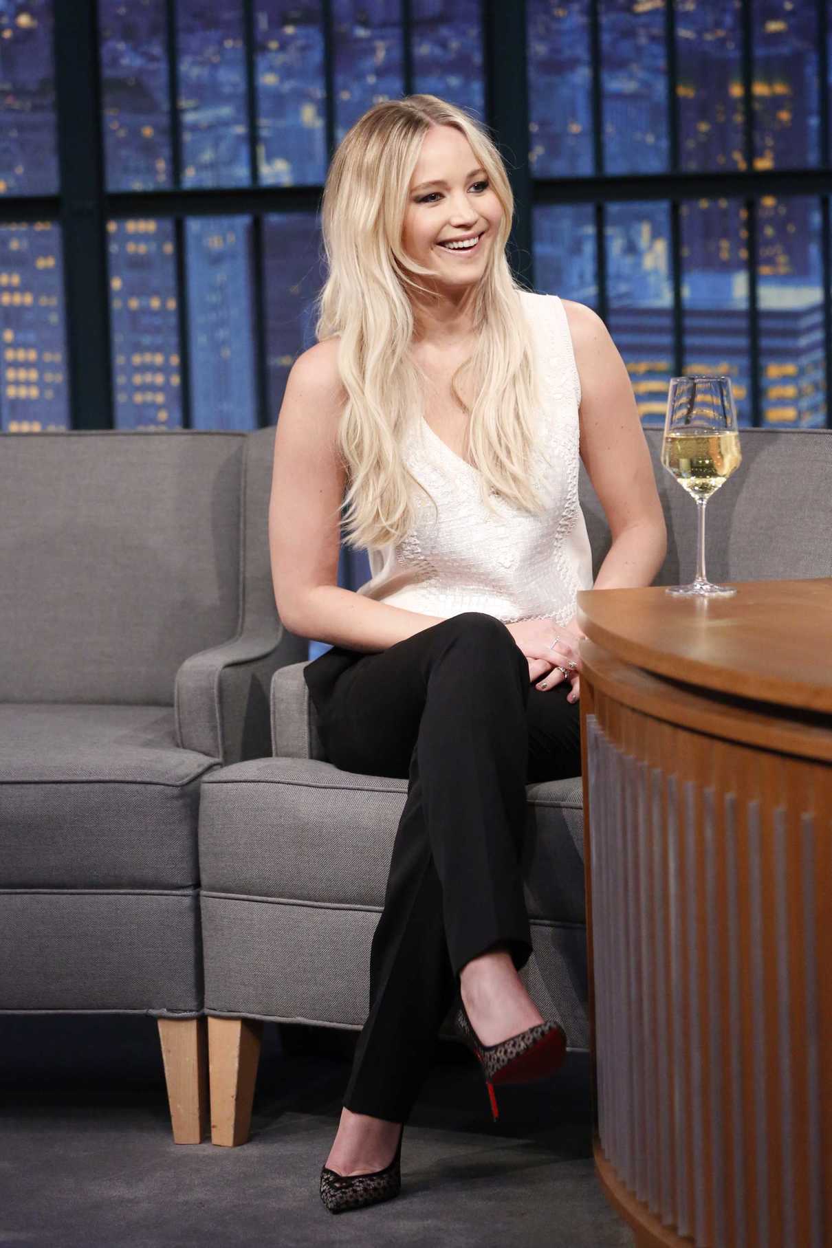 Jennifer Lawrence at the Late Night With Seth Meyers New Year’s Eve Special! in New York 12/31/2016-3