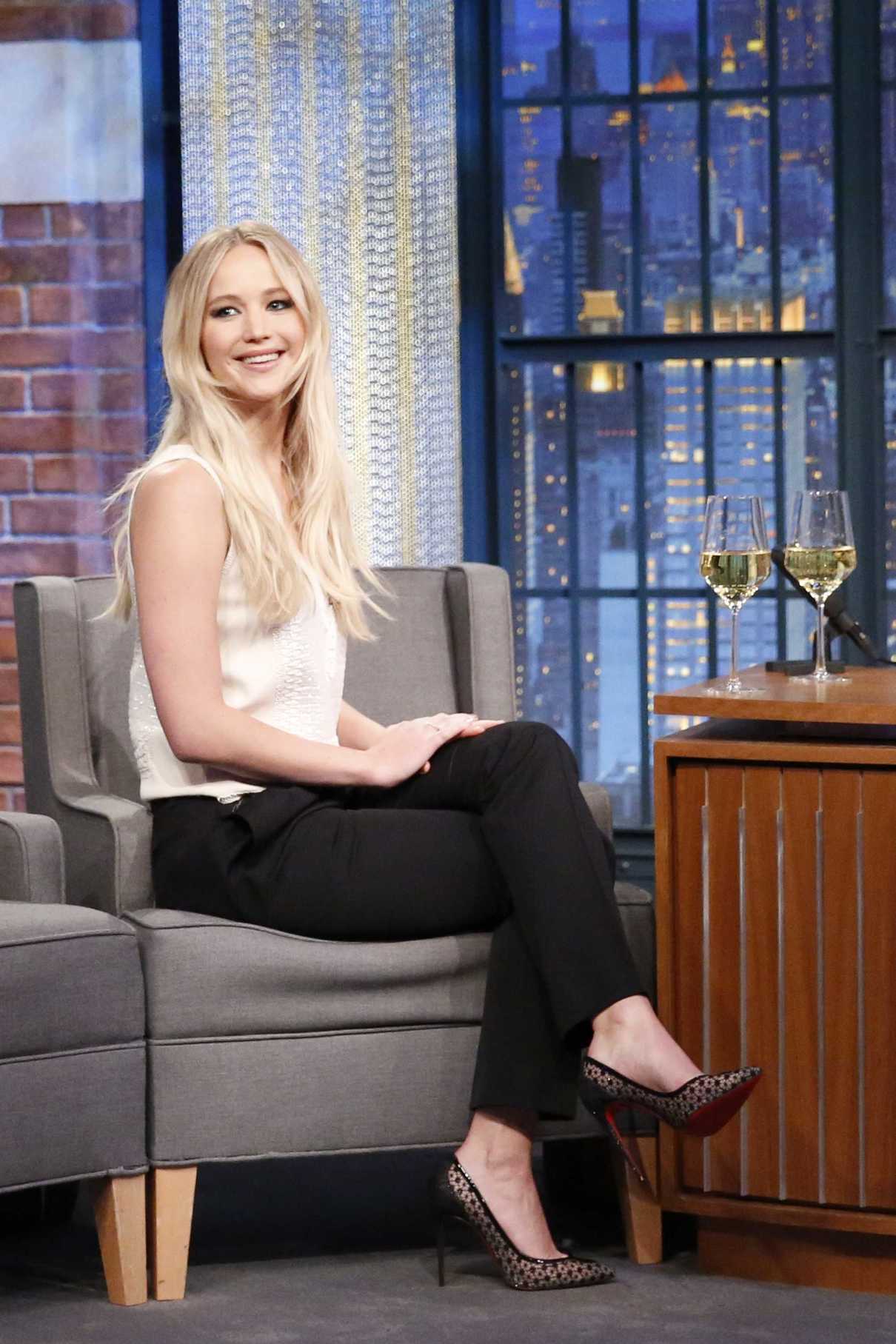 Jennifer Lawrence at the Late Night With Seth Meyers New Year’s Eve Special! in New York 12/31/2016-4