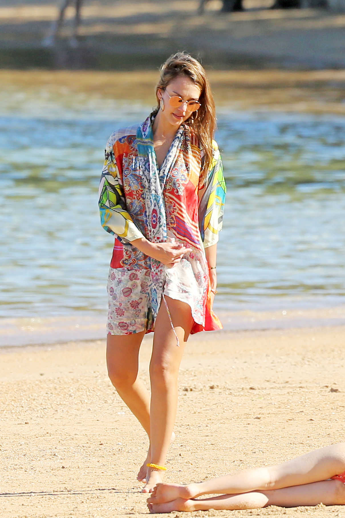 Jessica Alba Was Seen at the Beach in Hawaii 01/01/2017-2