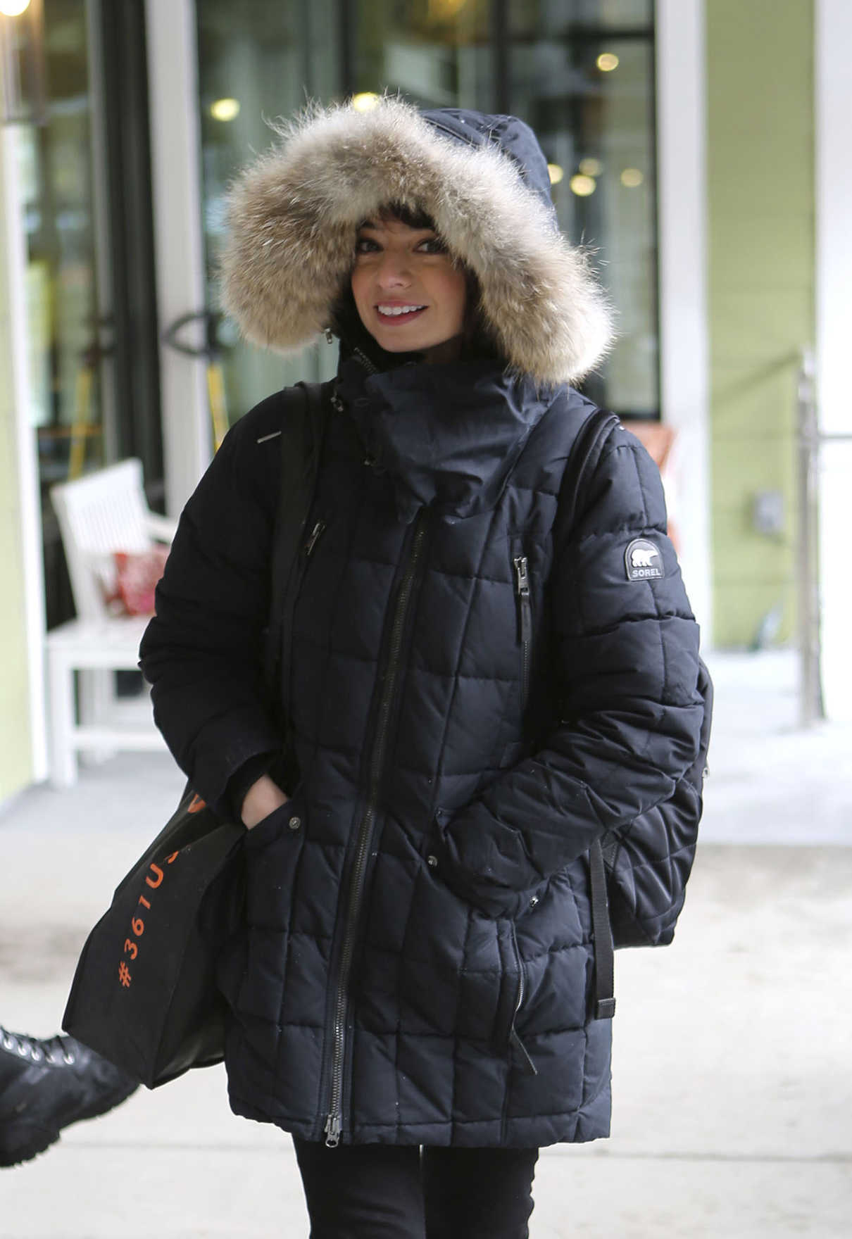 Kate Micucci Was Seen Out in Park City During Sundance Film Festival 01/21/2017-3