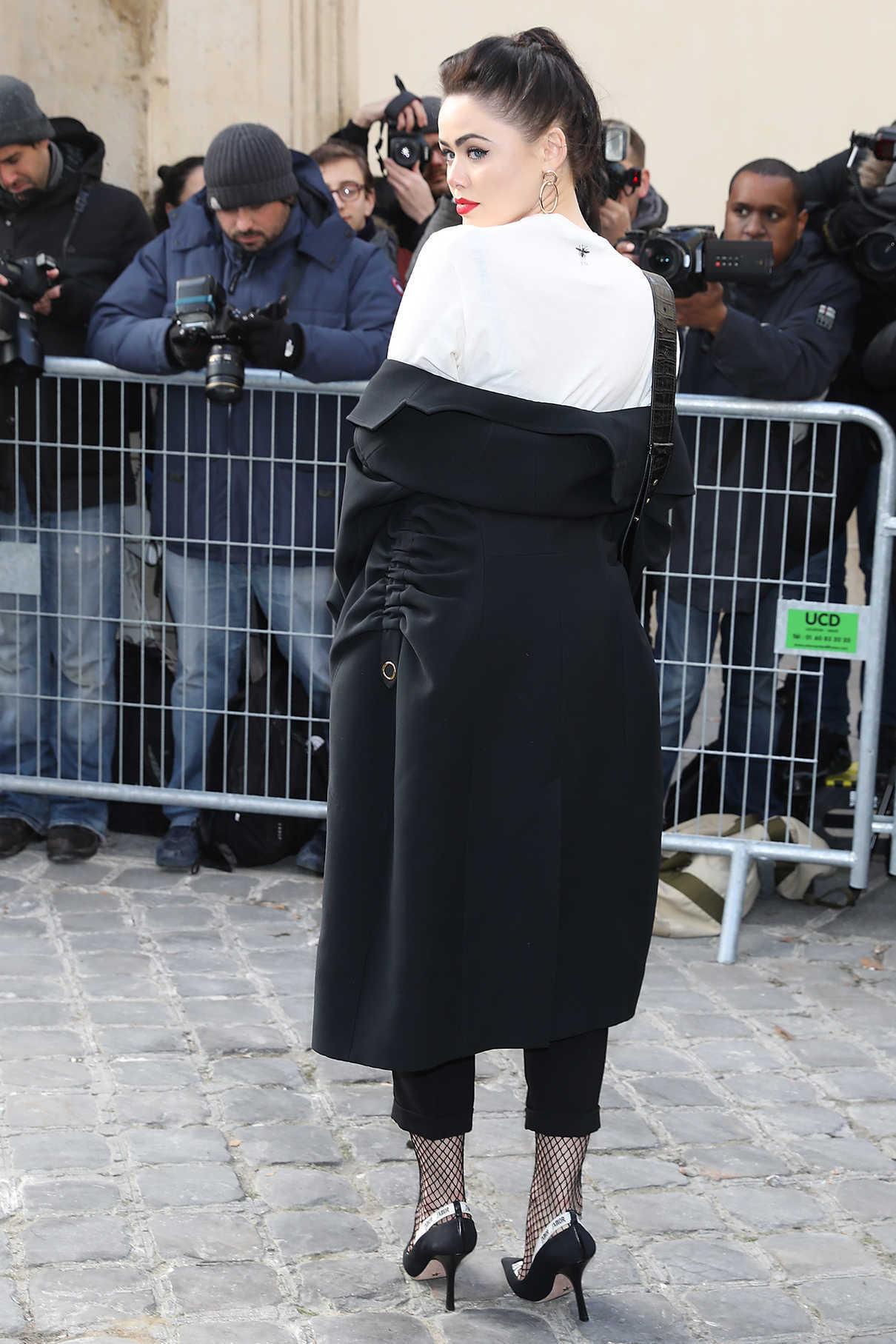 Kristina Bazan at Dior Fall Winter 2017 Show in Paris 01/23/2017-4